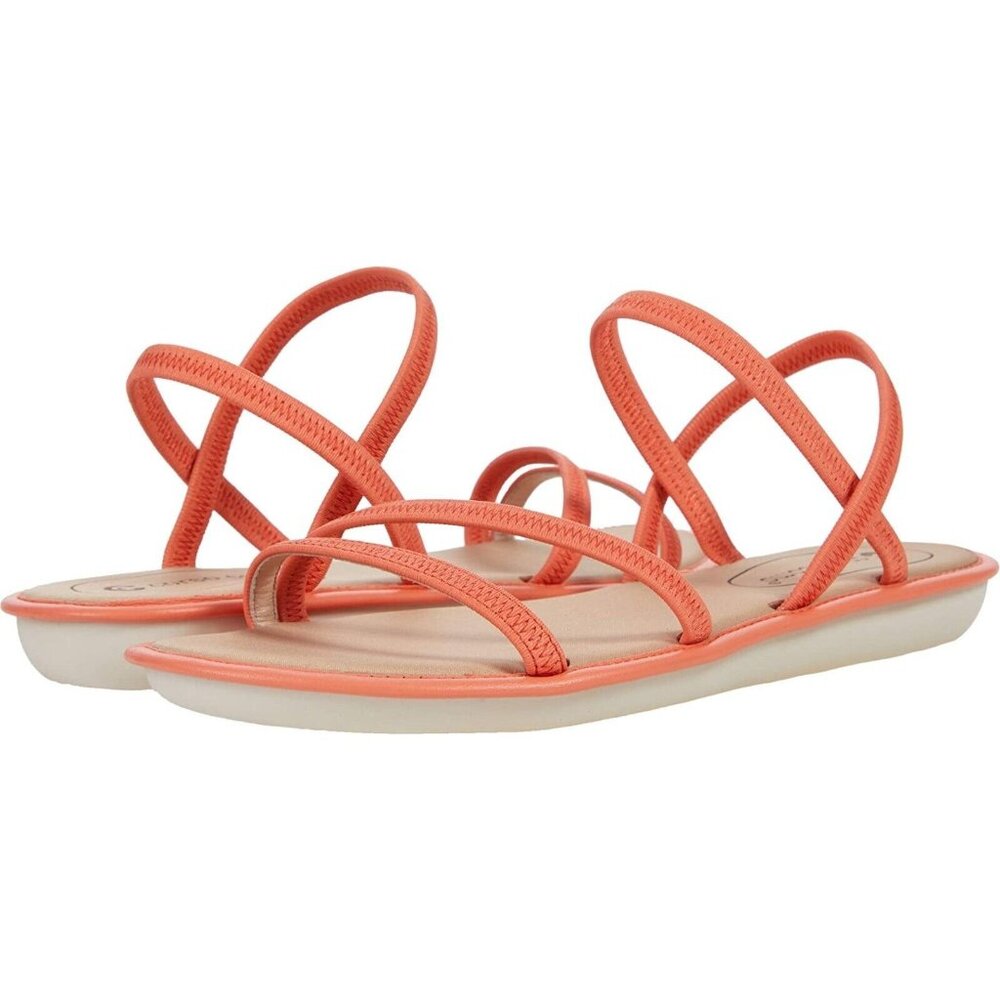 CC Corso Como Bakima Women’s Sandals, Persimmon, Size Mismatch L-7M; R-6M
